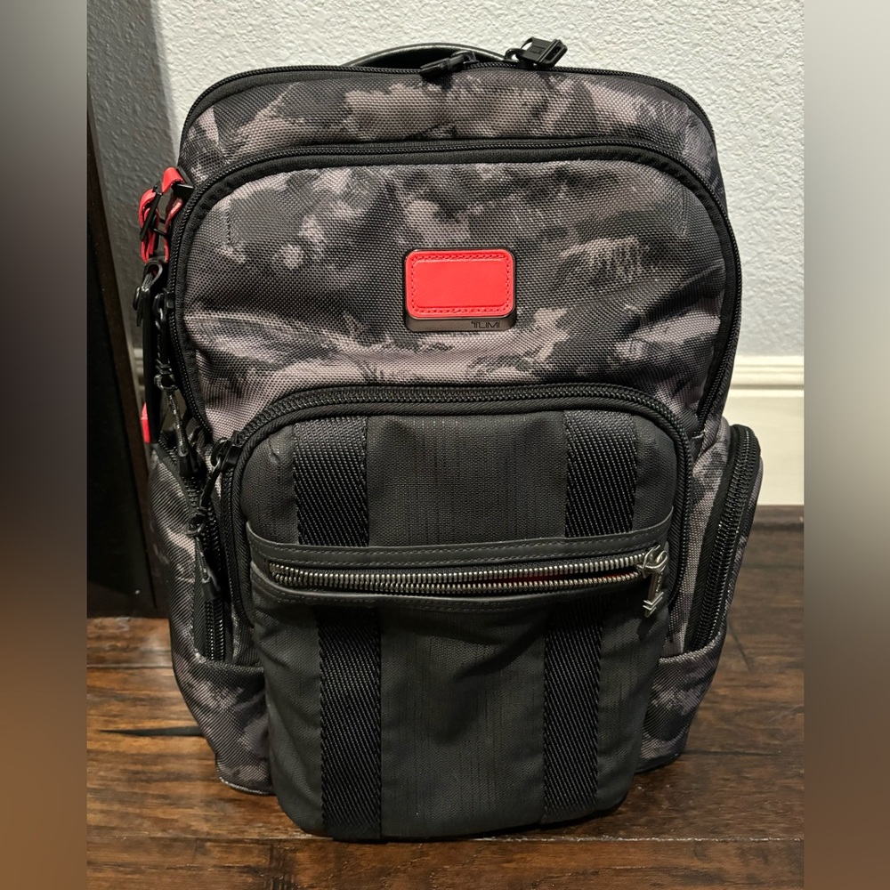 Tumi Nellis Camouflage Backpack- gently used